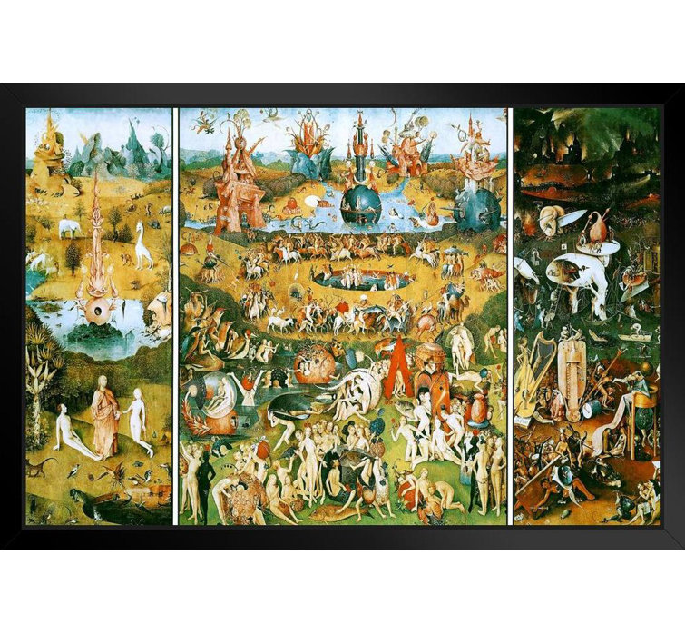 Wildon Home Hieronymus Bosch Garden Of Earthly Delights Triptych